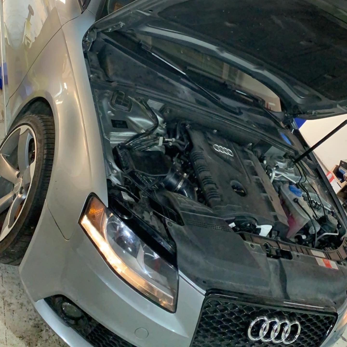 Work in the shop at Global Auto/Diesel